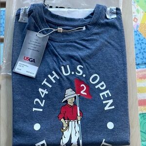 124th US Open T-shirt. Med.